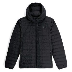Spyder Men's Size XL Black Zenith Hooded Down Lightweight Warmth Jacket